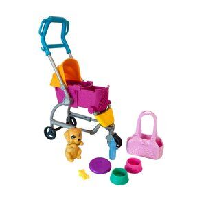 Barbie GHV92 Stroll N Play Pups Playset Replacement Accessories 2019
